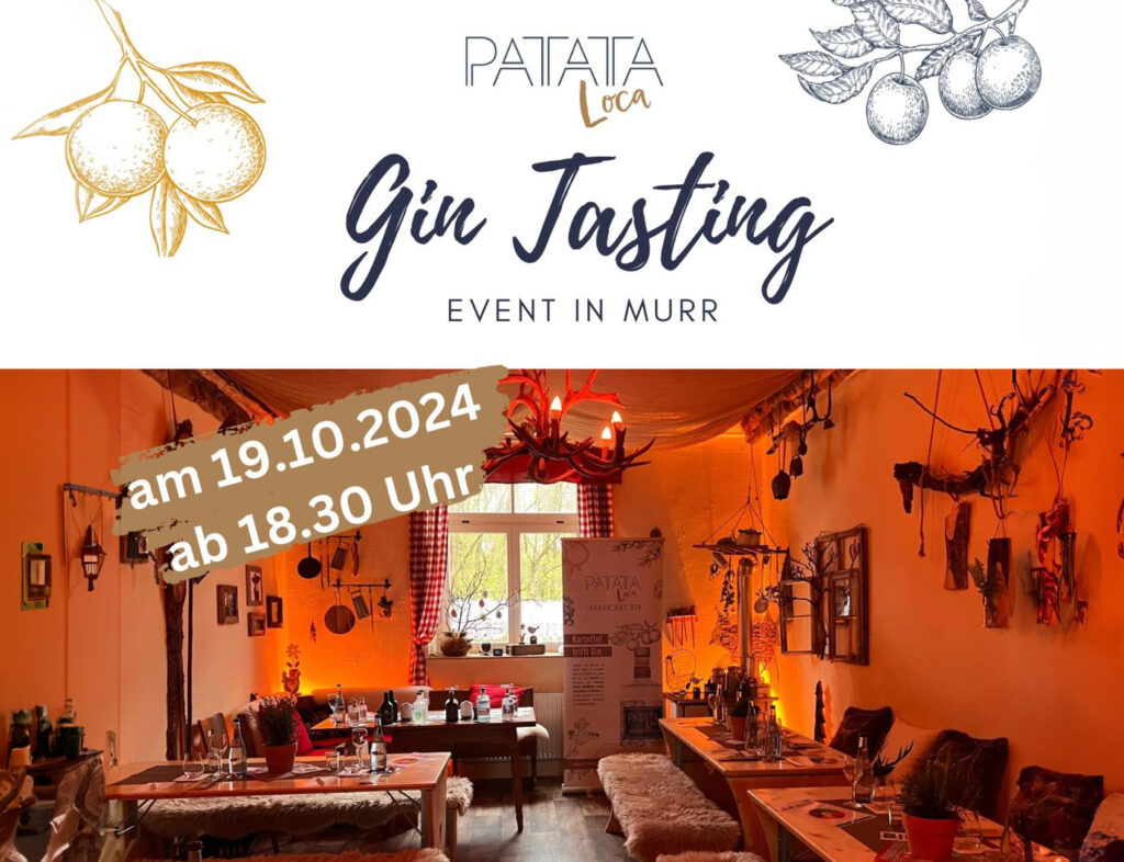 Patataloca Gin Tasting 19.10.2024